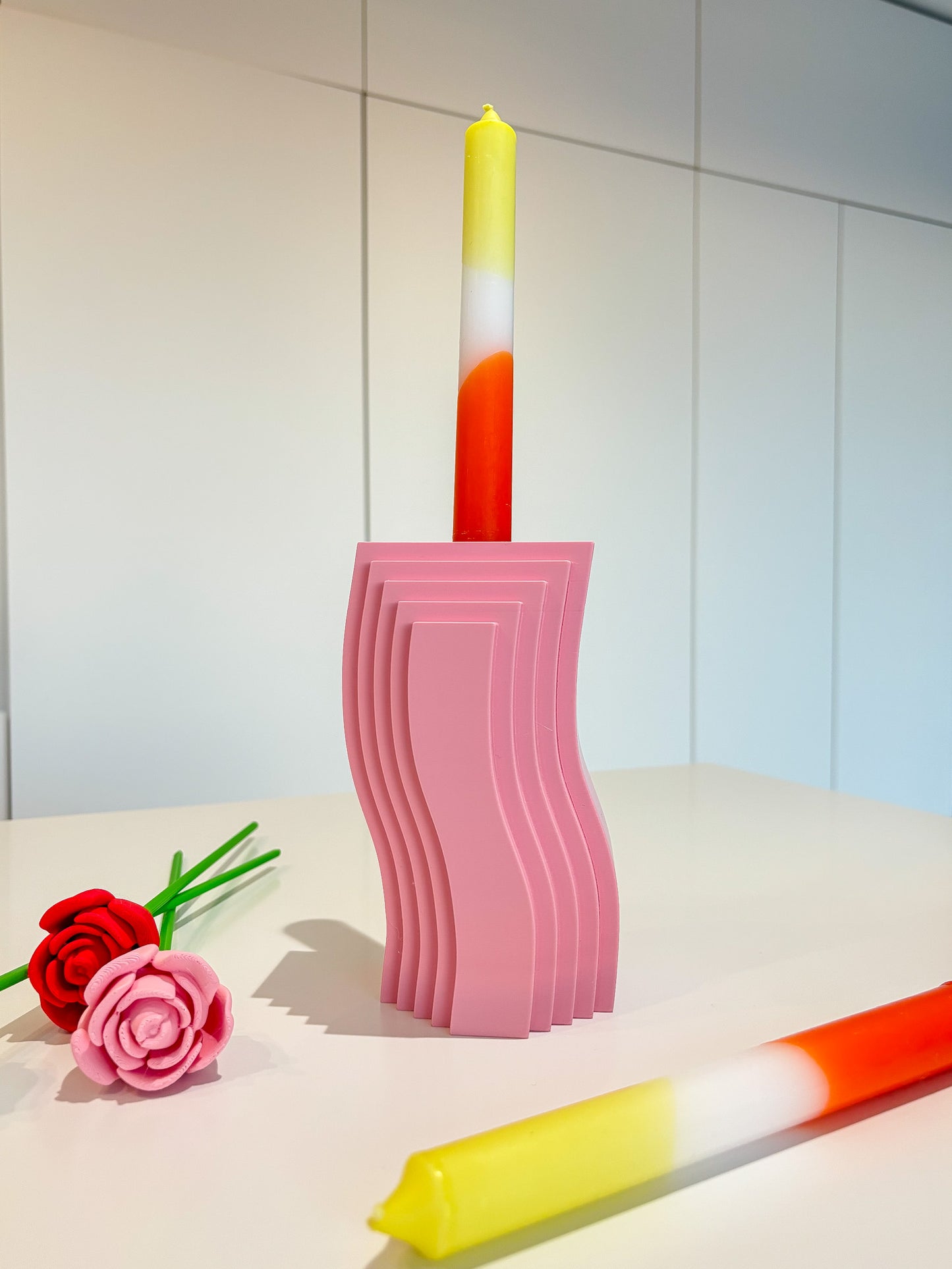 candle holder 3D printing ecofriendly pla bioplastic